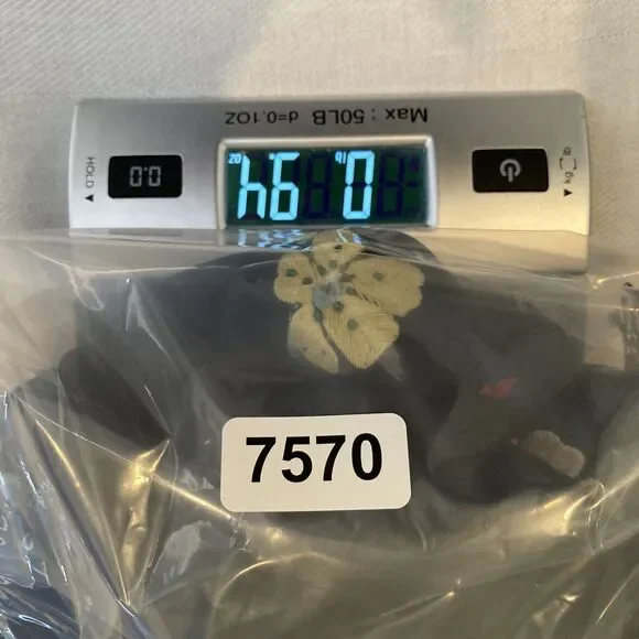 Calypso St. Barth Rodru Floral Embroidered Maxi Silk Dress Handkerchief Hem XL - Picture 15 of 15